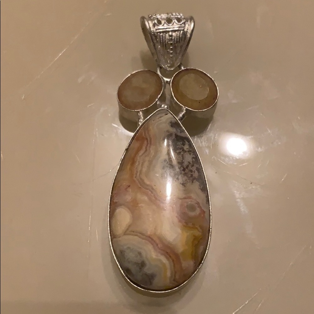 🌊🧊silver pendant